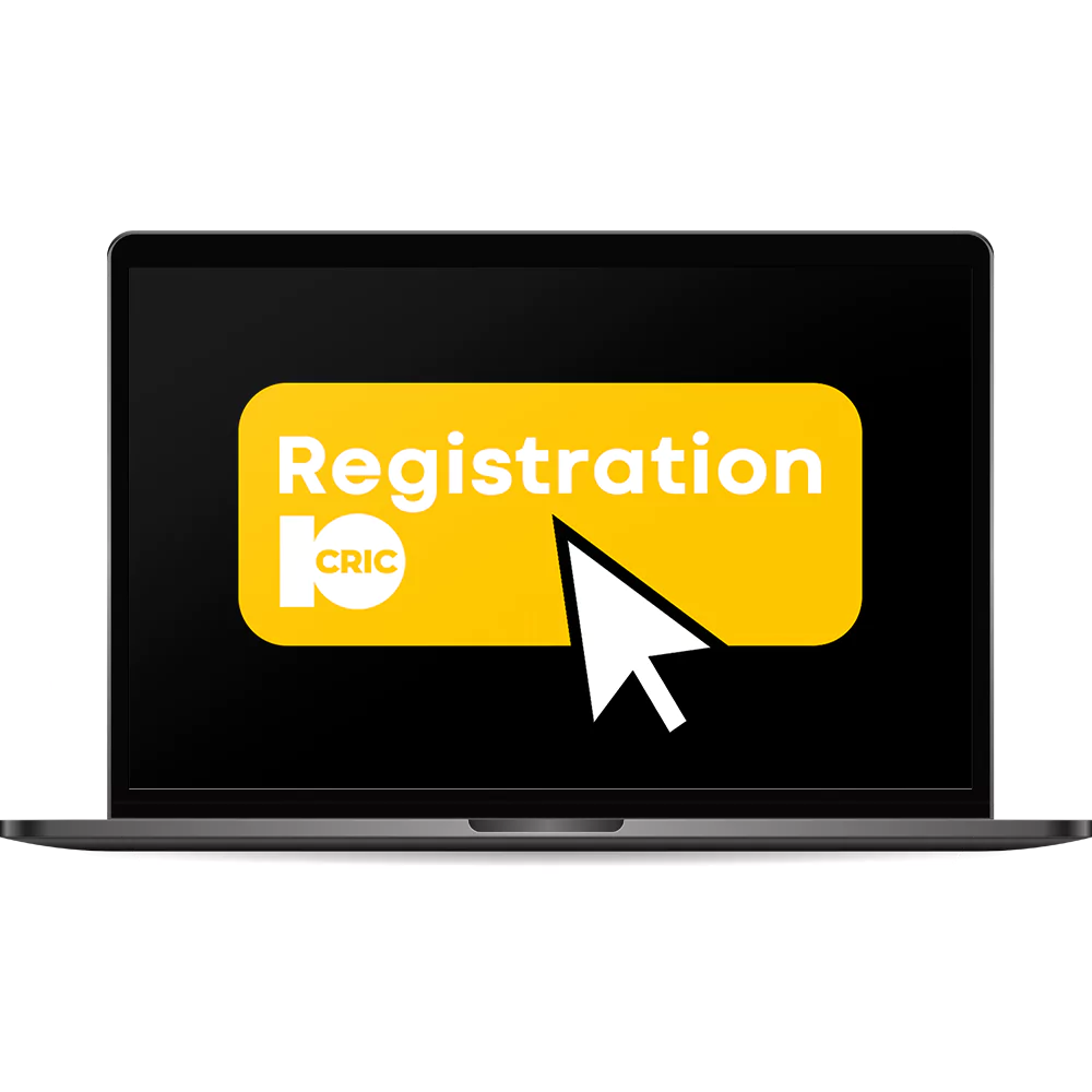 Registration on the 10cric is simple.