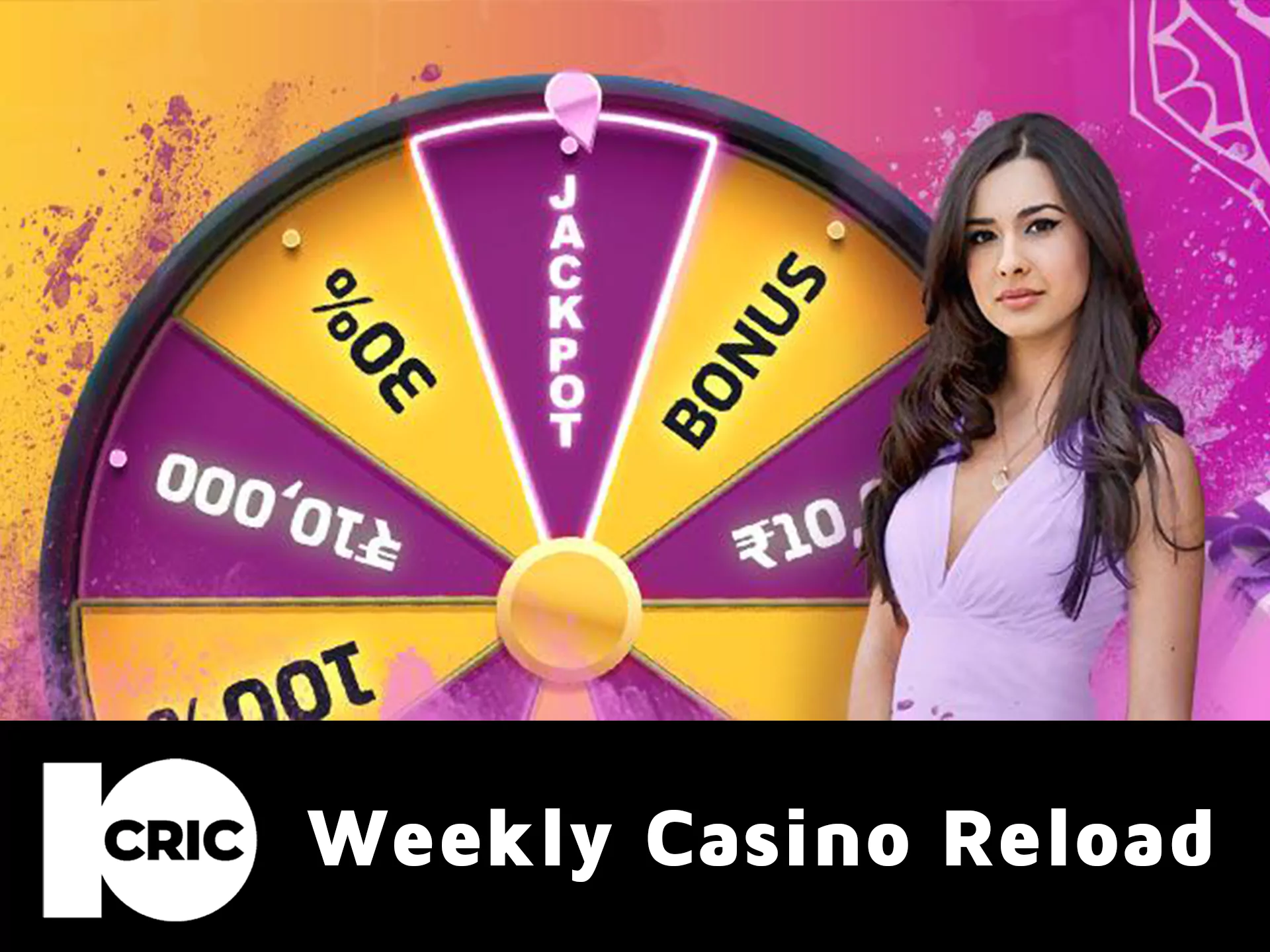 Claim your bonuses in casino every week.