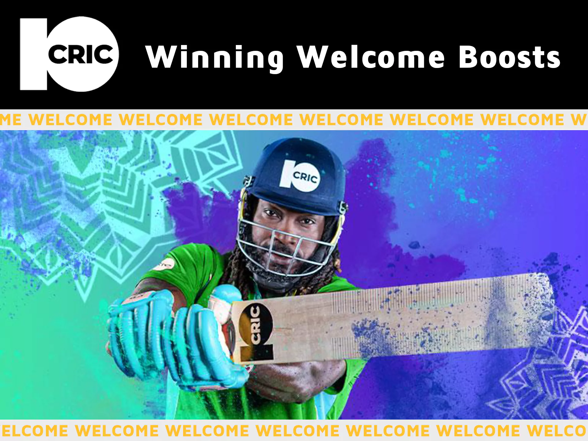 Boost your first bets with 10cric.