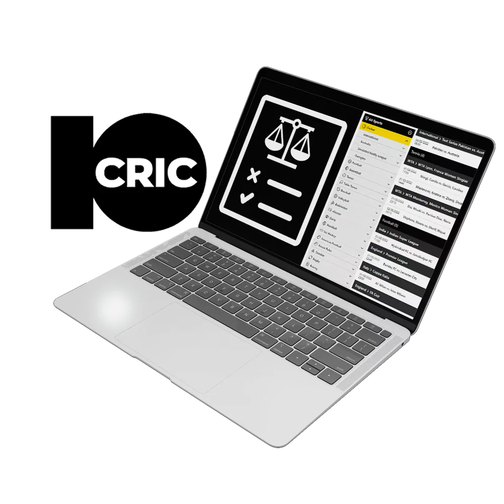 10cric have best regulations for your bets.