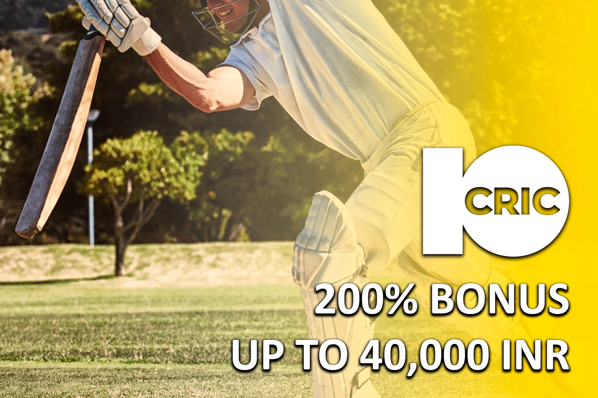 Get a 10Cric welcome bonus for online cricket betting.