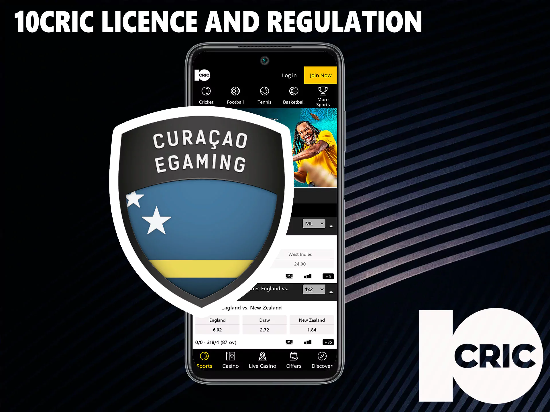 The bookmaker is licensed by the reputable commission Curaçao, this body regulates gambling, this is a guarantee of safe use.