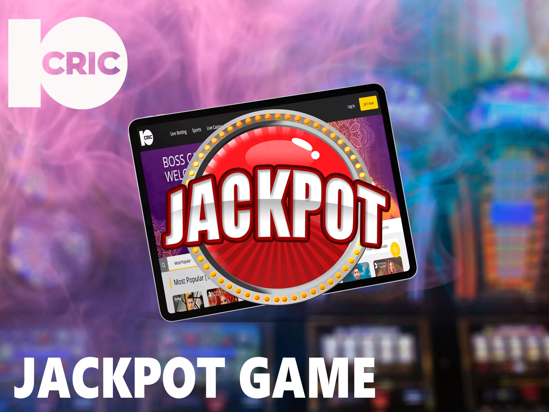 This game at 10Cric is like playing slots, the more money you invest in a bet, the higher your chances of winning and even more winnings.